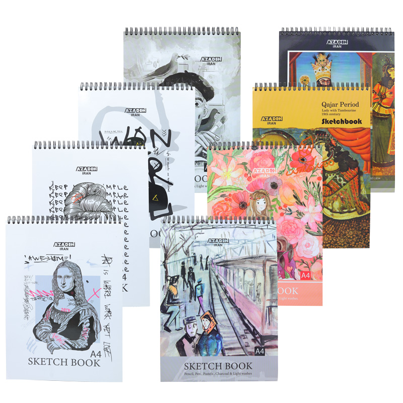 دفتر طراحی A4 آزاده AZADEH
