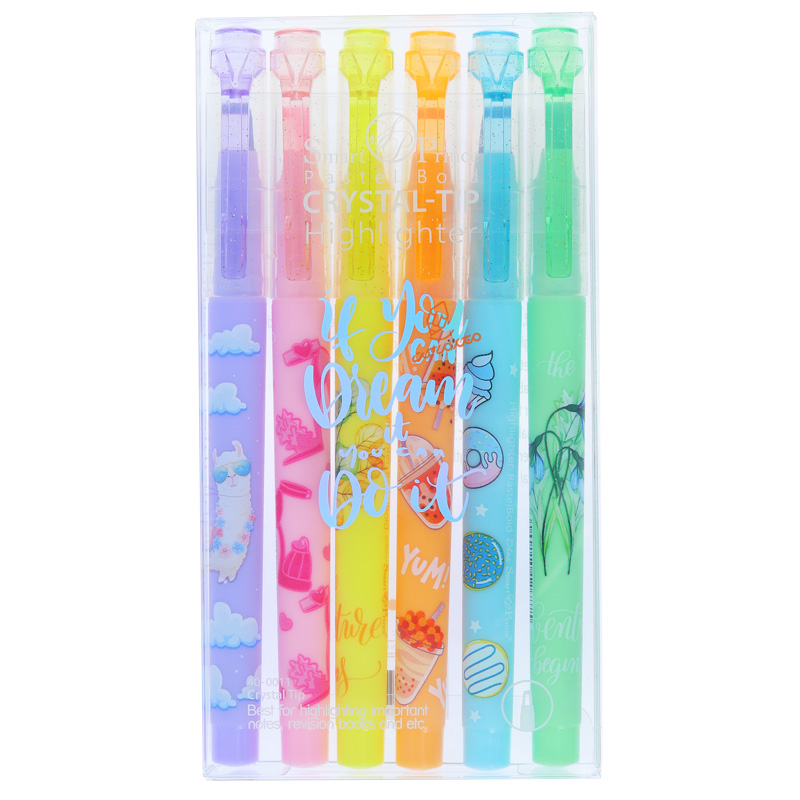 ماژیک علامت گذار قلمی اسمارت پرینس ست 6 عددی