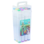 ماژیک راندو 12 رنگ 2 سر بیرو BIRO (2).jpg