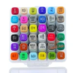 ماژیک راندو 36 رنگ 2 سر بیرو BIRO (4).jpg