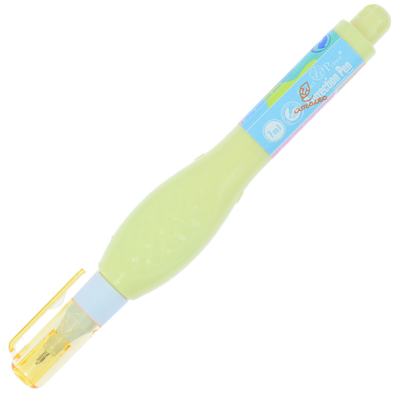 غلط گیر قلمی اسمارت پرینس مدل صدفی پاستلی زرد.jpg