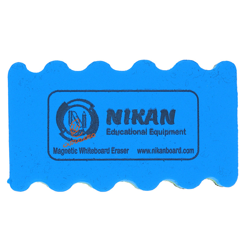 تخته پاک کن وایت برد مگنتی نیکان آبی.jpg