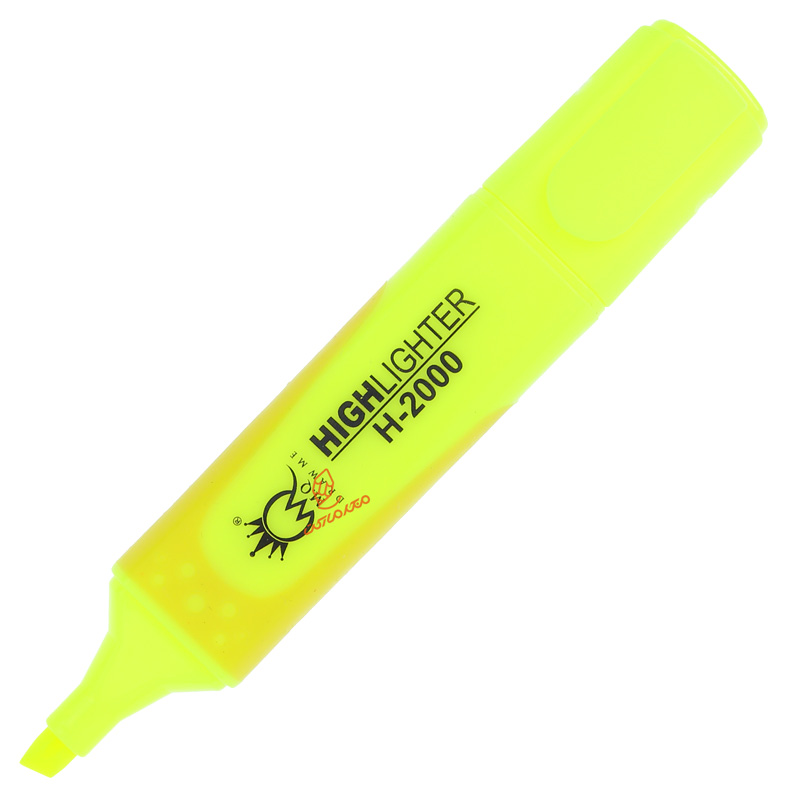 ماژیک علامت گذار ام کیو مدل H2000 زرد.jpg