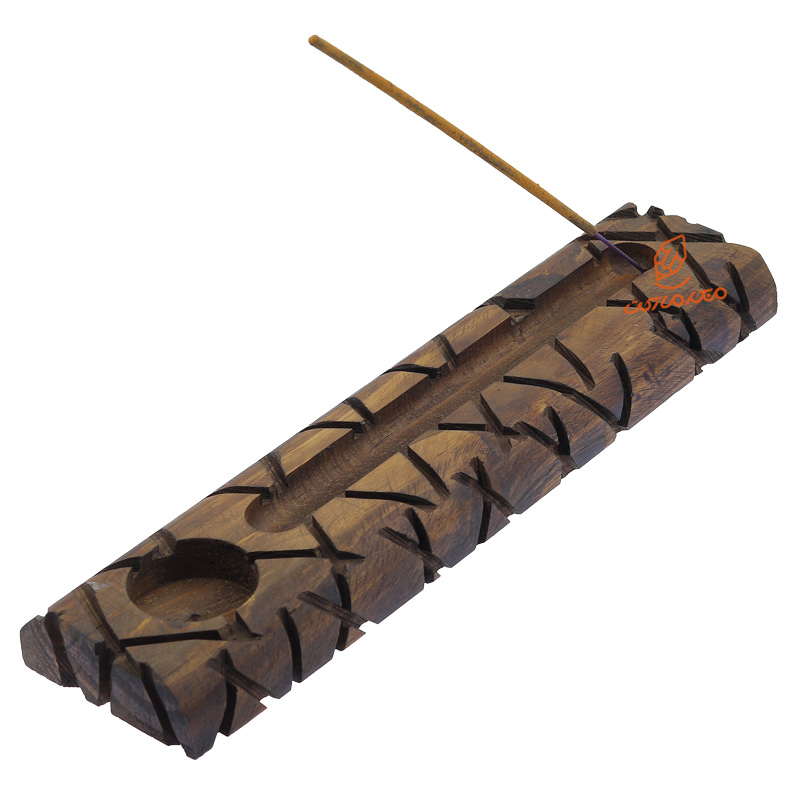 جا عودی چوبی طرح دار