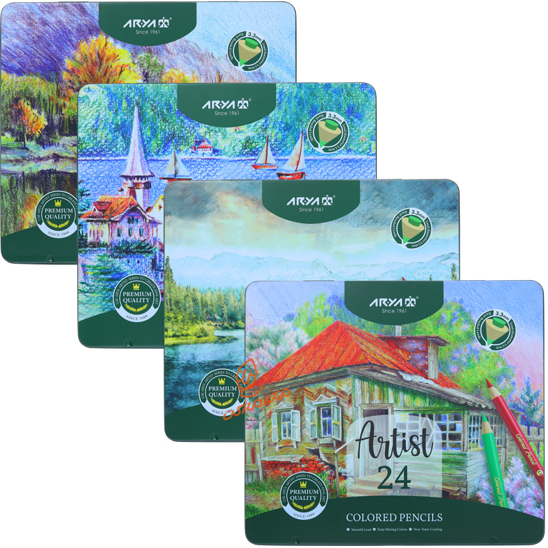 مداد رنگی 24 رنگ آرتیست آریا