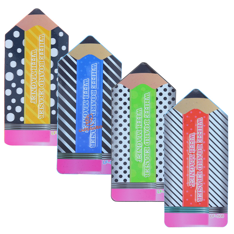 تخته پاک کن وایت برد مغناطیسی طرح مداد کد LF-508