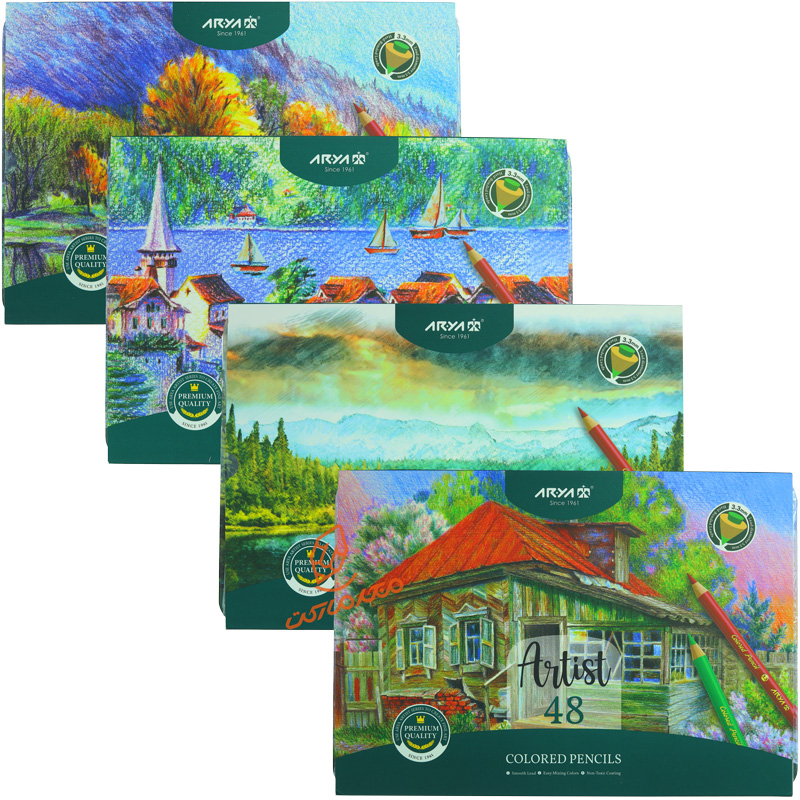 مداد رنگی 48 رنگ آرتیست آریا