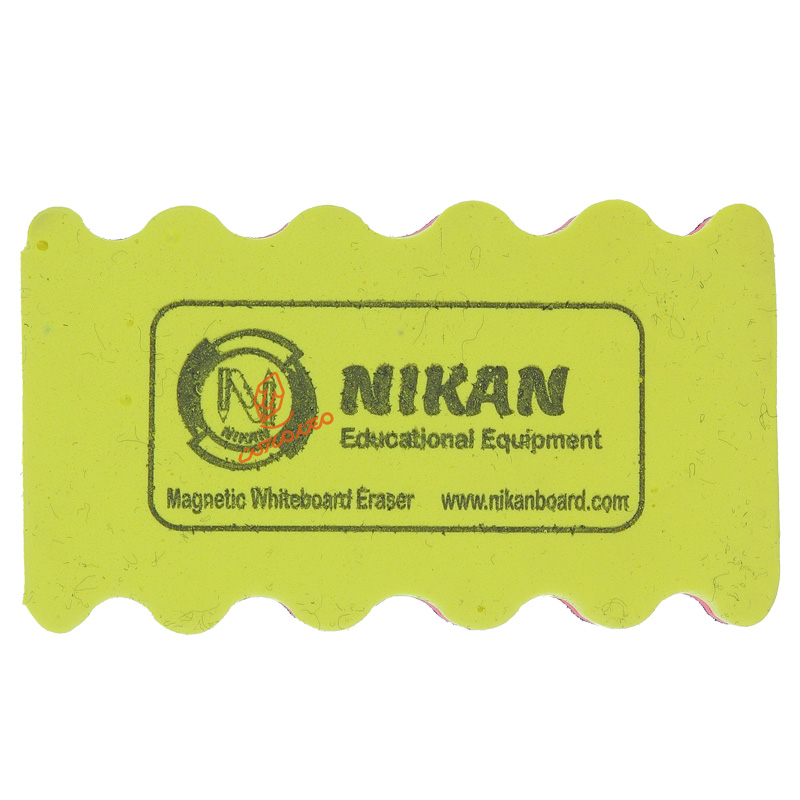 تخته پاک کن وایت برد مگنتی نیکان زرد.jpg