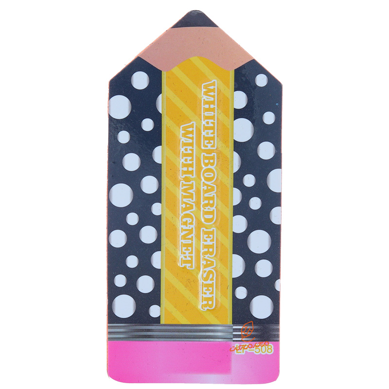 تخته پاک کن وایت برد طرح مداد کد LF-508 زرد.jpg