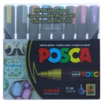 ماژیک 8 رنگ پوسکا مدل متالیک POSCA (1).jpg
