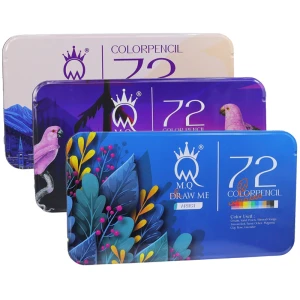مداد رنگی 72 رنگ آرتیست جعبه فلزی  ام کیو MQ