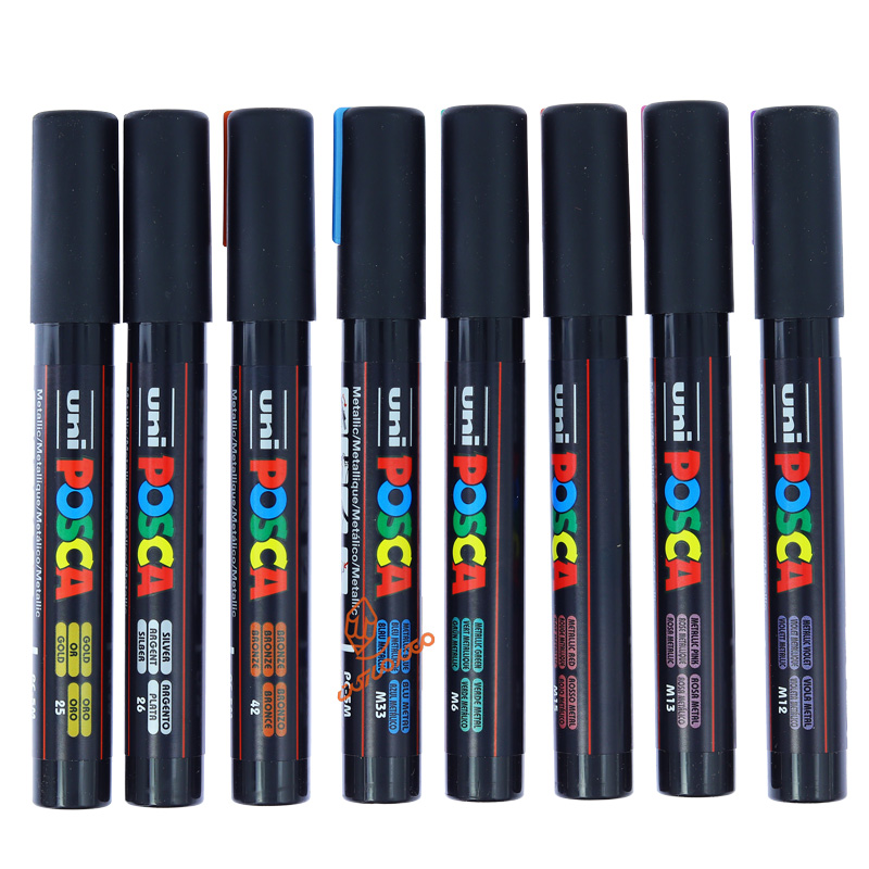 ماژیک 8 رنگ پوسکا مدل متالیک POSCA (3).jpg