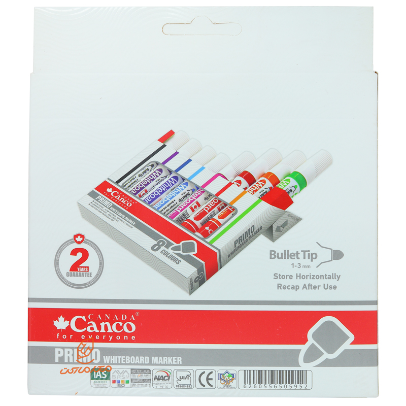 ماژیک وایت برد کنکو 8 رنگ مدل پریمو PRIMO (2).jpg