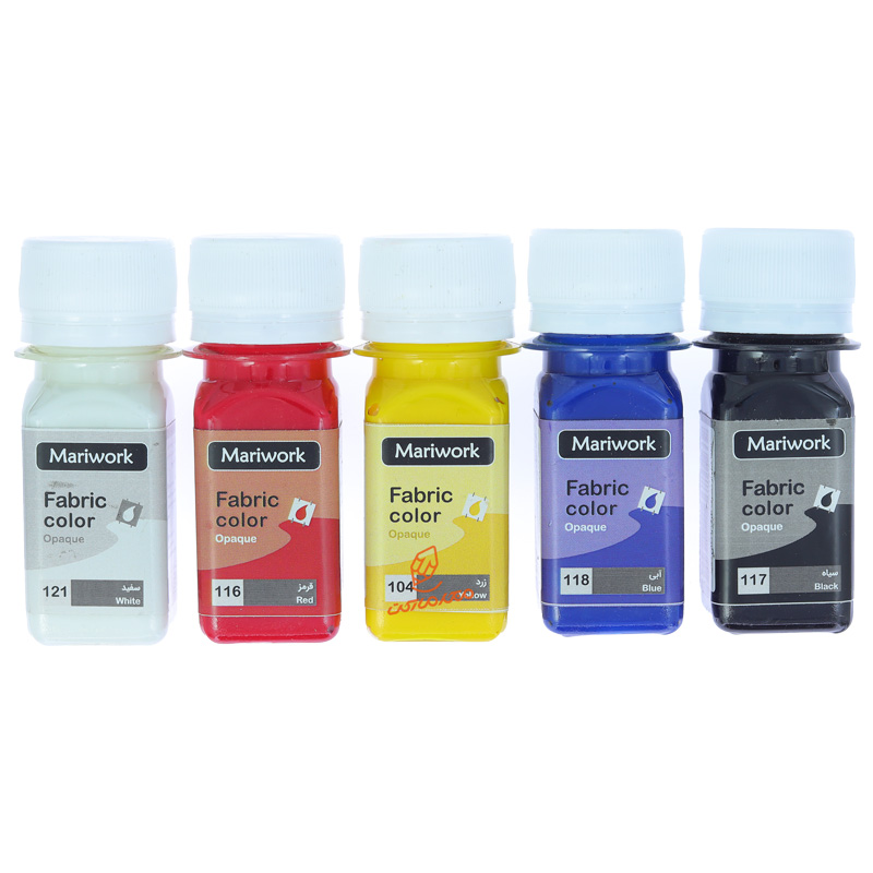 رنگ پارچه 5 رنگ 30 میل ماری ورک MARIWORK (3).jpg