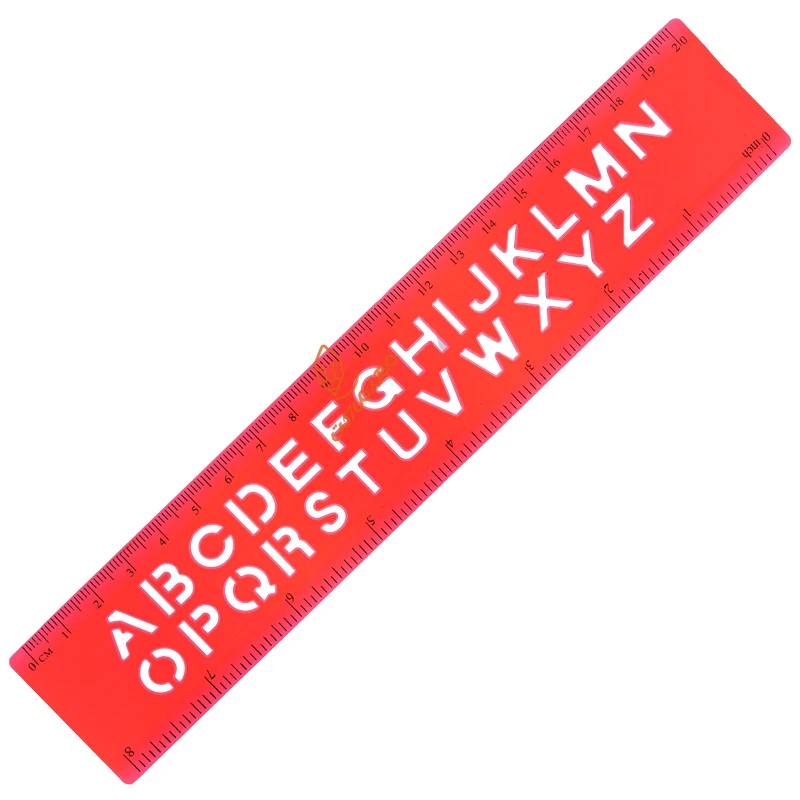 خط کش 20CM ژله ای شابلون دار ( حروف لاتین ) (6).jpg