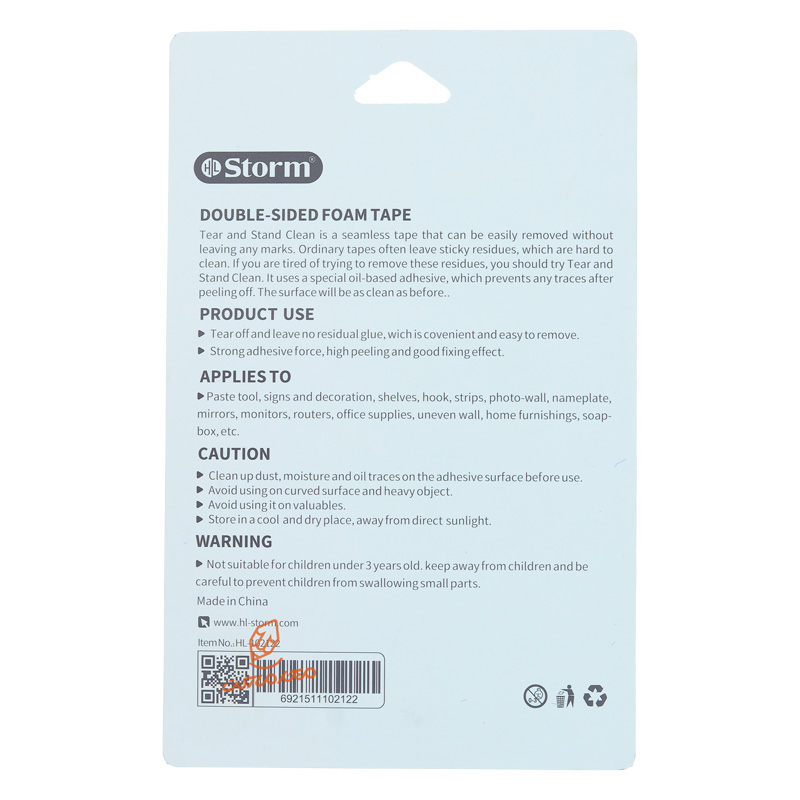 چسب دو طرفه فومی دایره 45 عددی 2122 استورم STORM (2).jpg