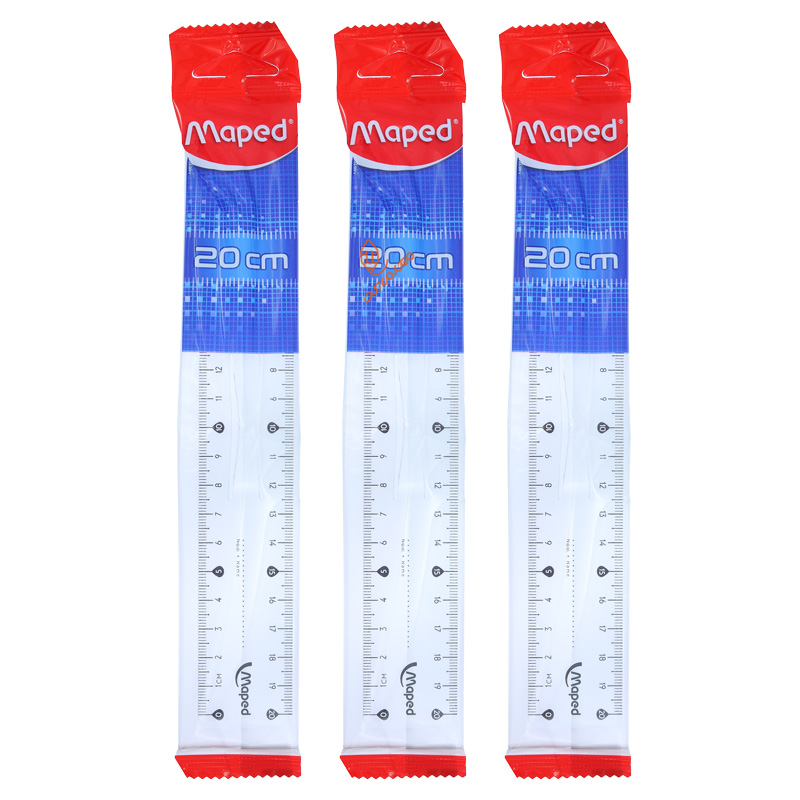 خط کش 20 سانت گریپ دار مپد MAPED
