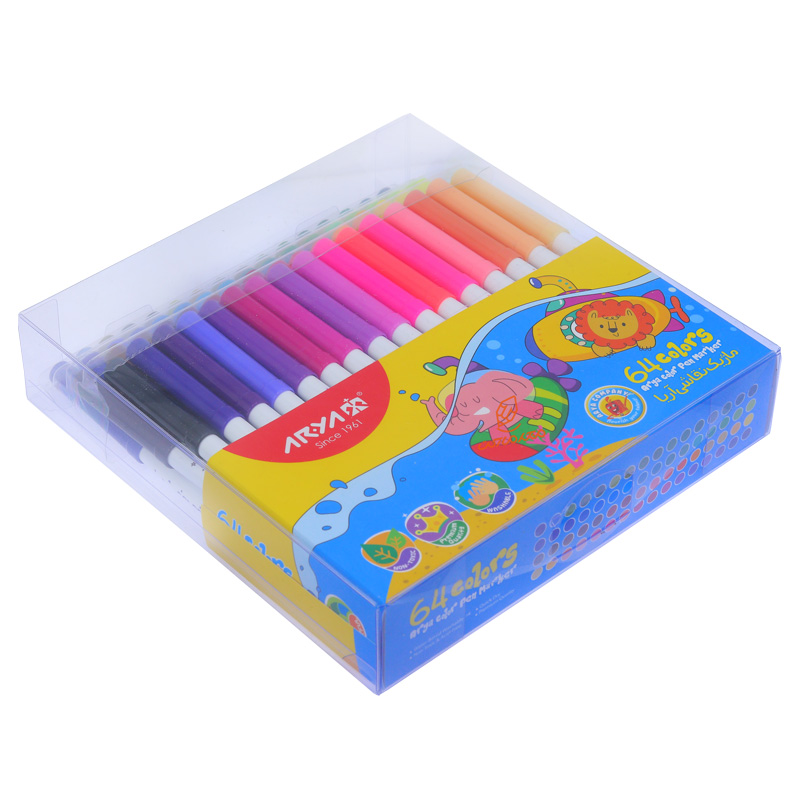 ماژیک رنگ آمیزی 64 رنگ 9085 آریا ARYA (6).jpg