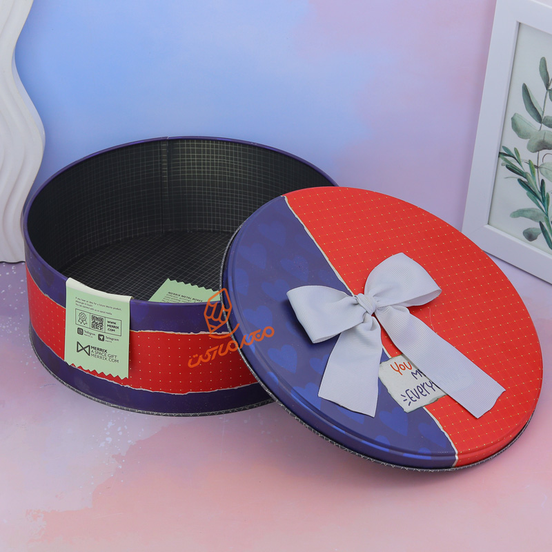 متال باکس فلزی دایره سایز 06 لوتوس MERRIX (4).jpg