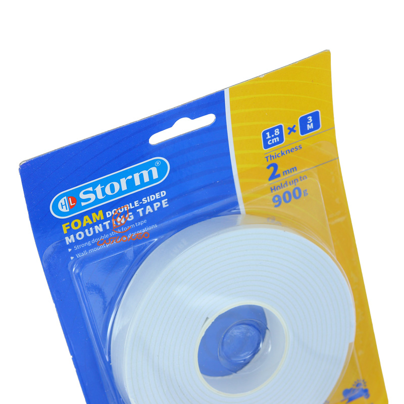 چسب دو طرفه فومی نواری 3 متر 2137 استورم STORM (3).jpg