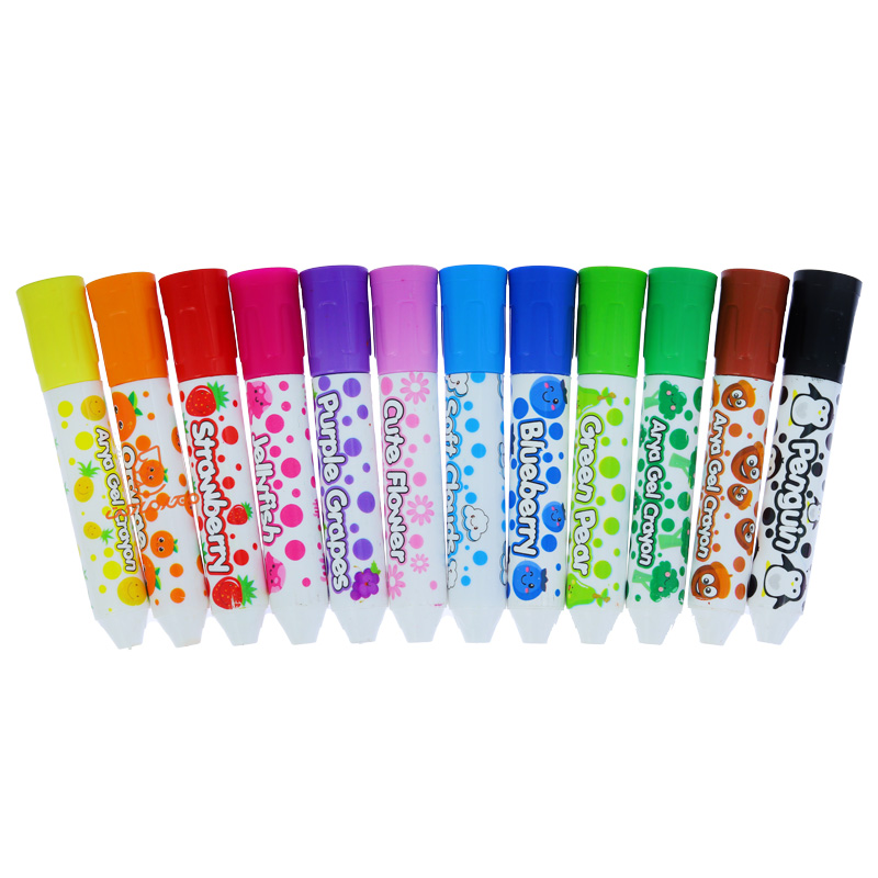 ژل کرایون 12 رنگ 9021 آریا ARYA (4).jpg