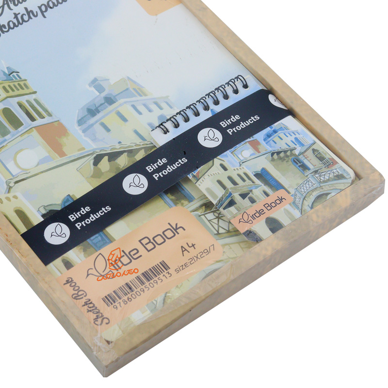دفتر طراحی A4 به همراه دفتریادداشت BIRDE BOOK (9).jpg