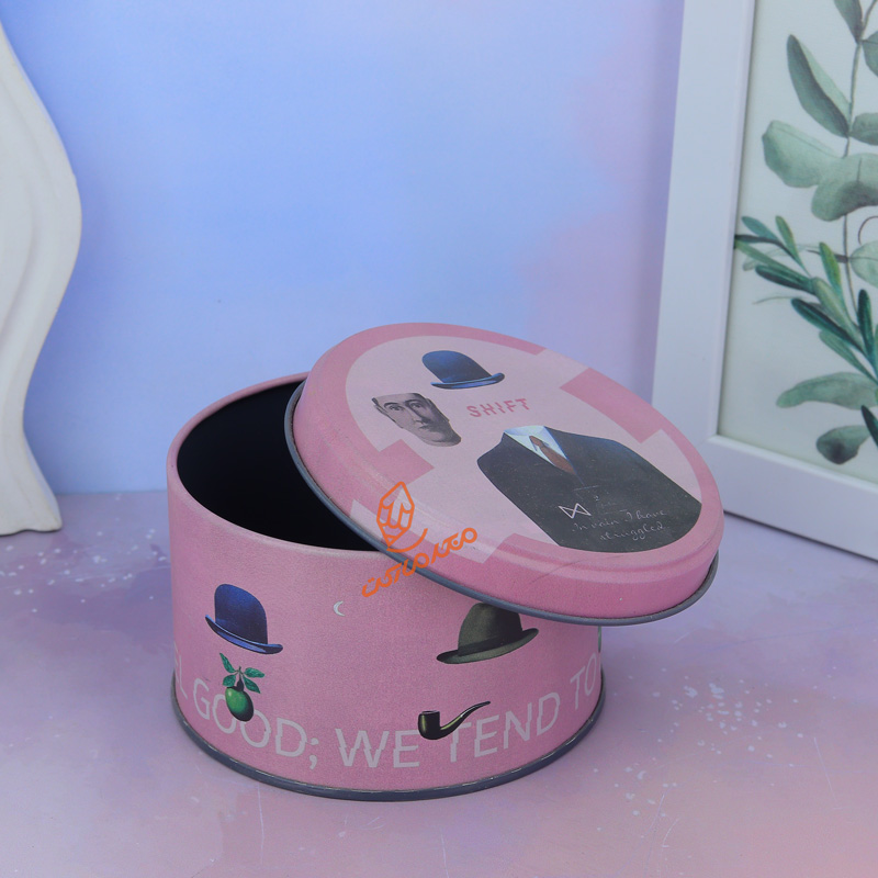 متال باکس فلزی دایره سایز 2  لوتوس MERRIX