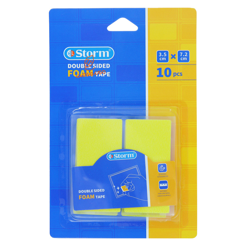چسب دو طرفه فومی مستطیل 10 عددی 2315 استورم STORM