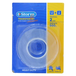 چسب دو طرفه شفاف نانو 2438 استورم STORM