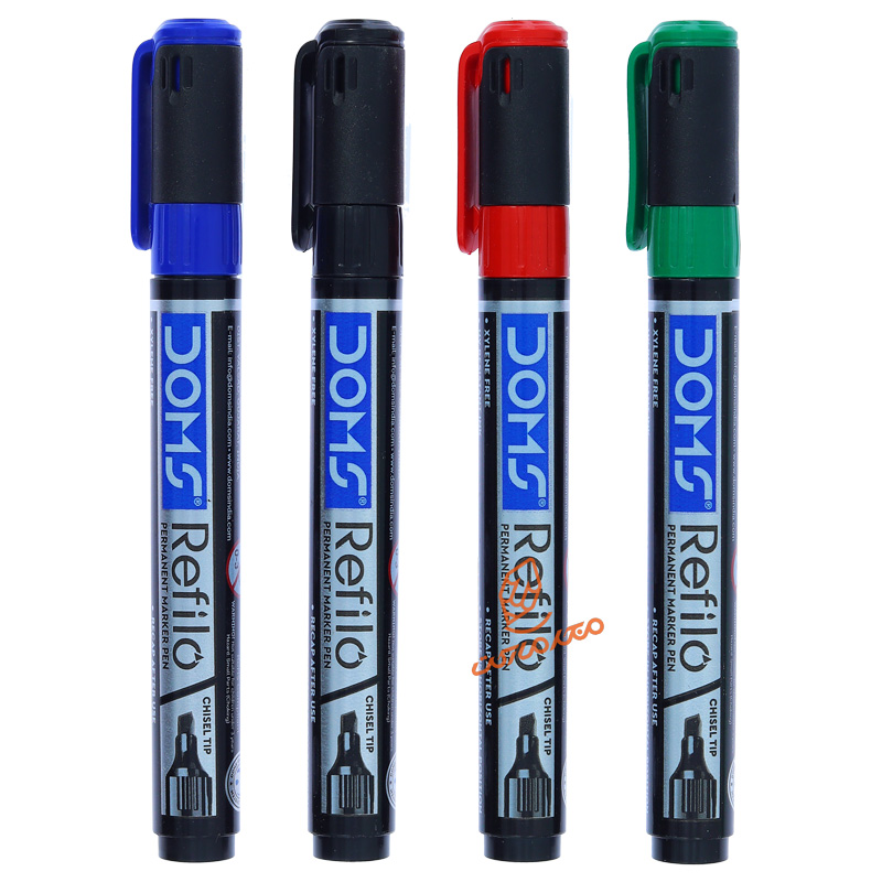 ماژیک جوهر ثابت (پرمننت) دامس سرتخت DOMS 7943