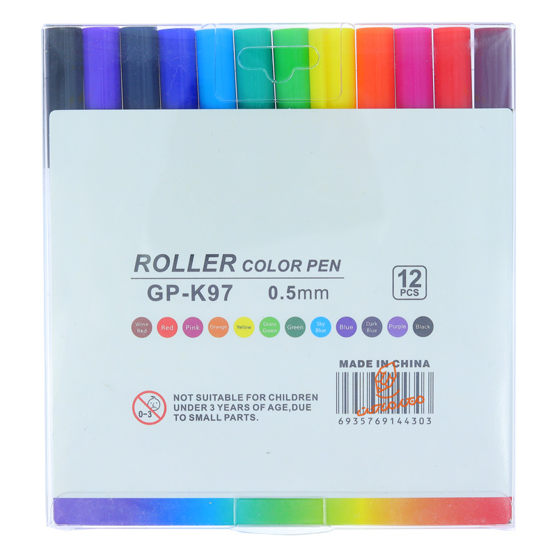 روان نویس 12 رنگ سوزنی GP-K97(0.5) پیکو PICO (2).jpg