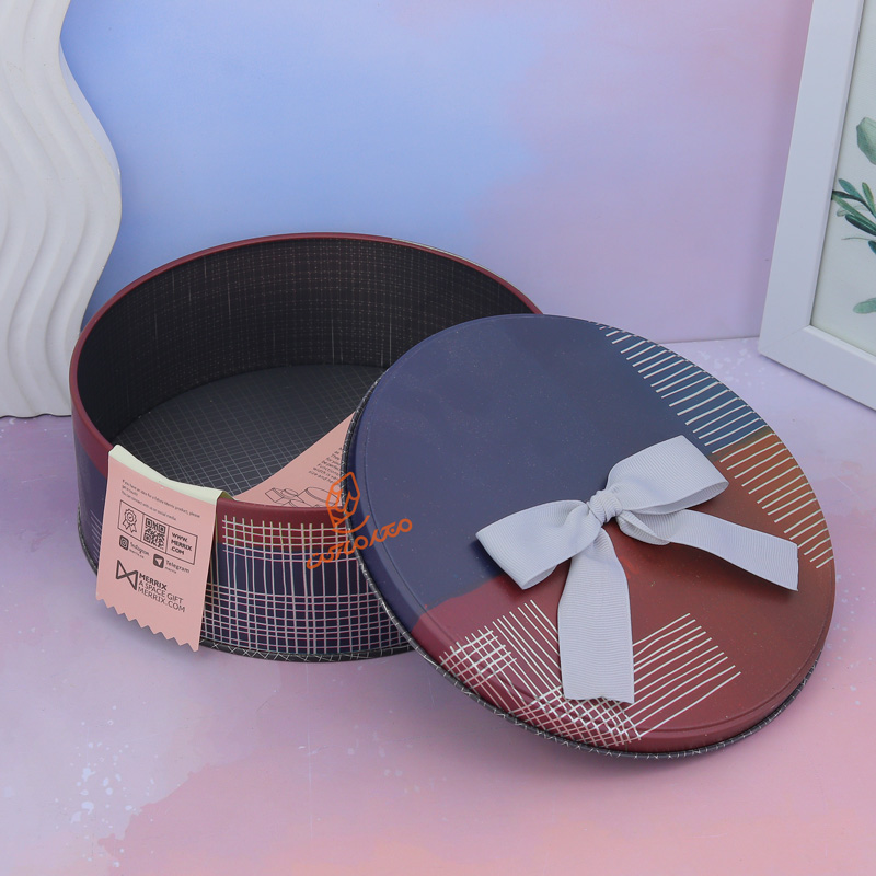 متال باکس فلزی دایره سایز 03 لوتوس MERRIX (2).jpg