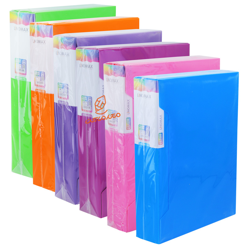 کلربوک 100 برگ قاب دار مدل DL01 لینومکس