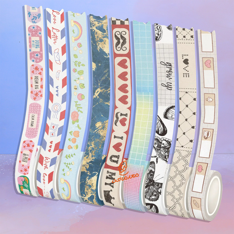 چسب واشی طرح فانتزی سایز 03 لوتوس MERRIX