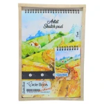 دفتر طراحی A4 به همراه دفتریادداشت BIRDE BOOK (6).jpg
