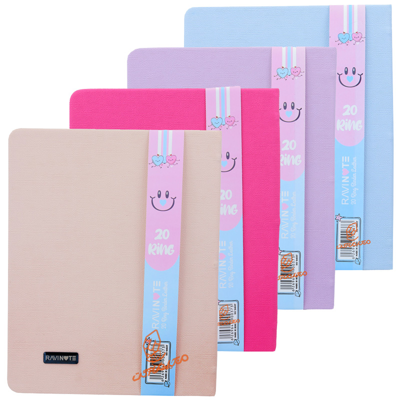 دفتر کلاسوری 20 حلقه A5 راوی نوت RAVI NOTE