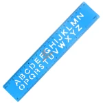 خط کش 20CM ژله ای شابلون دار ( حروف لاتین ) (3).jpg
