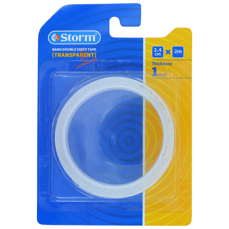 چسب دو طرفه شطرنجی شفاف 2424 استورم STORM