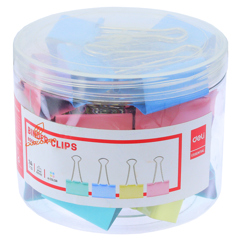 گیره دوبل 41 رنگی 8552 دلی DELI