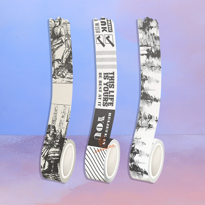 چسب واشی طرح کلاسیک سایز 04 لوتوس MERRIX