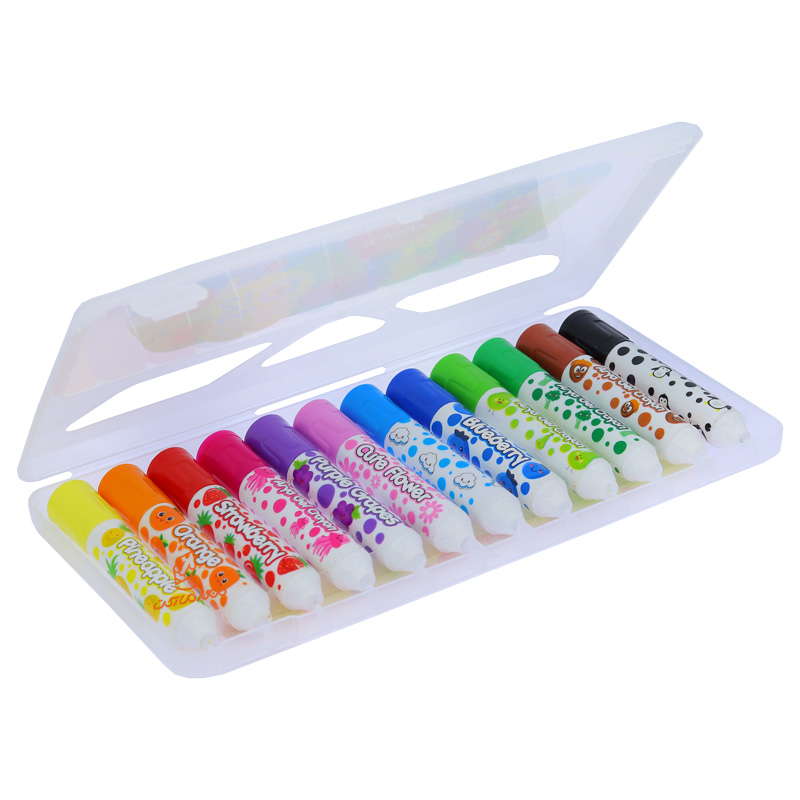 ژل کرایون 12 رنگ 9021 آریا ARYA (3).JPG