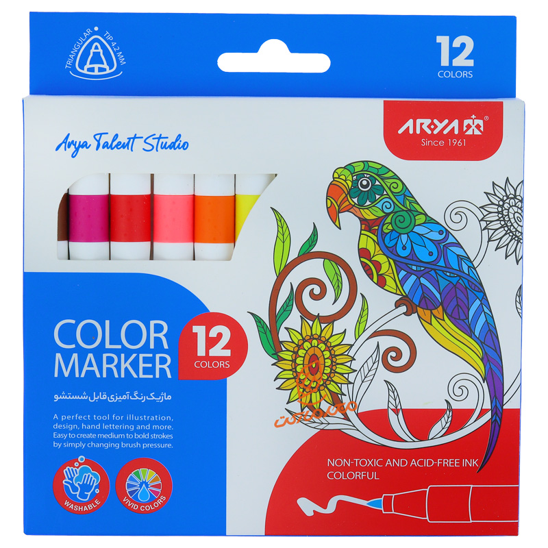 ماژیک رنگ آمیزی قابل شست و شوی 9083 آریا ARIYA