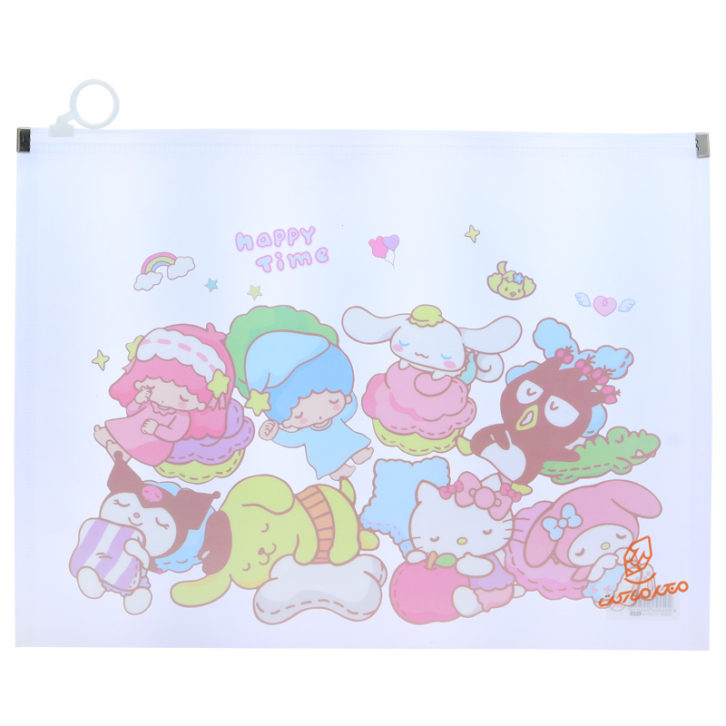 پوشه زیپ دار شفاف فانتزی طرح کرومی DLL-299 (2).jpg