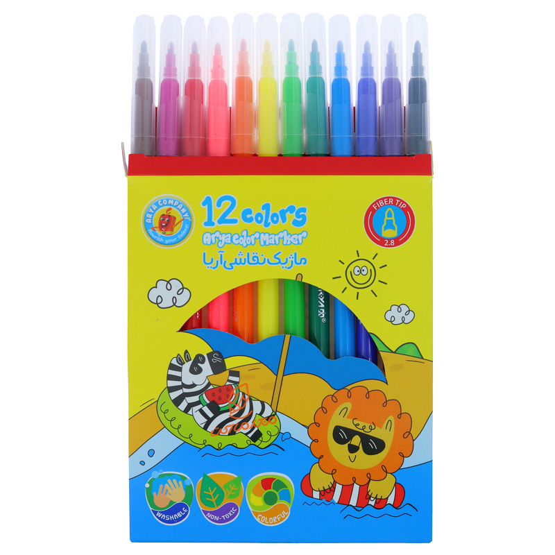 ماژیک رنگ آمیزی کودکان آریا