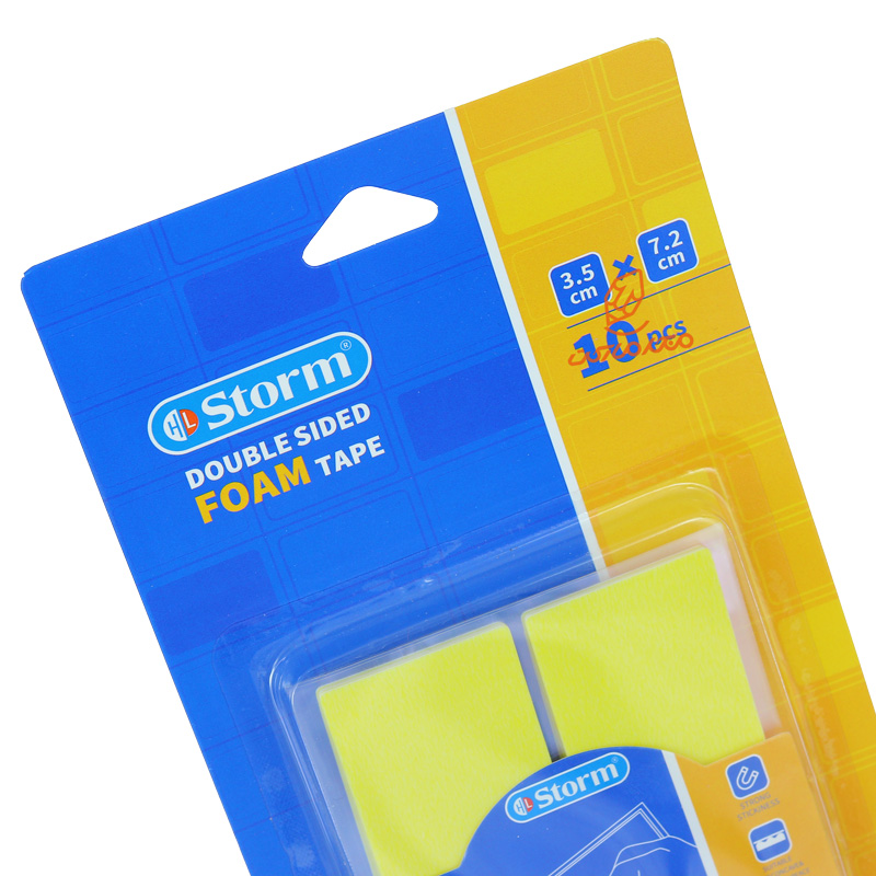 چسب دو طرفه فومی مستطیل 10 عددی 2315 استورم STORM (3).jpg