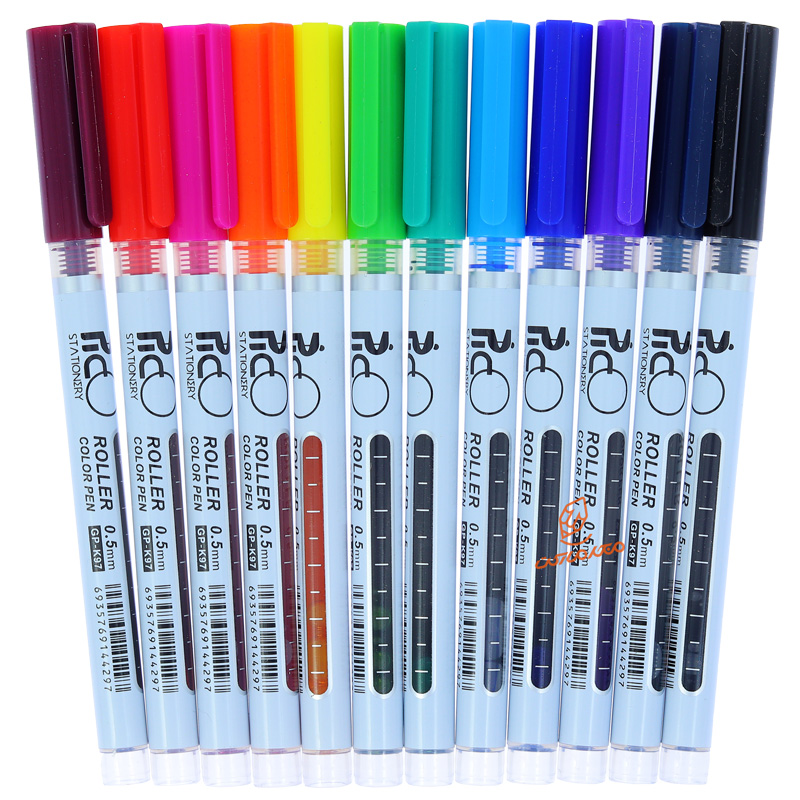 روان نویس 12 رنگ سوزنی GP-K97(0.5) پیکو PICO (3).jpg