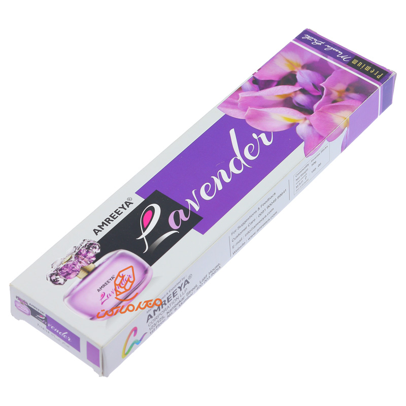 عود دست ساز 50 گرمی مدل LAVENDER آمریا  AMREEYA