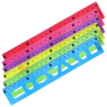 خط کش 20cm ژله ای شابلون دار ( اشکال هندسی )  MJ-121 سی بی اس (1).jpg