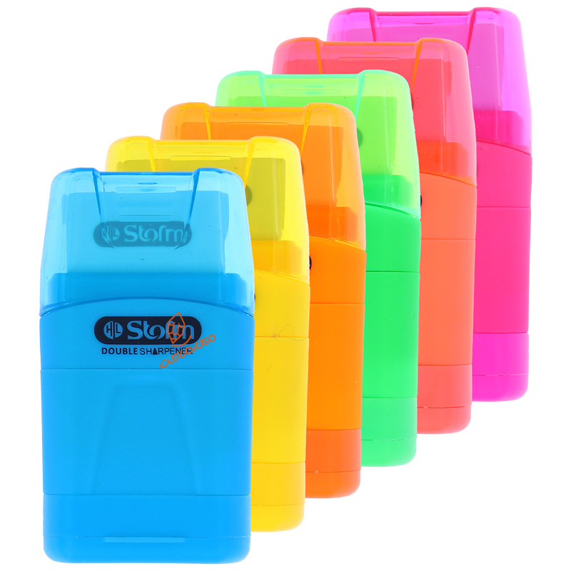 تراش پاک کن دار 2 سوراخ HL-380 استورم  STORM