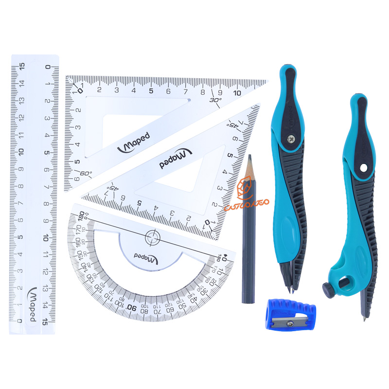 سرویس پرگار 9 تیکه مپد MAPED (5).jpg